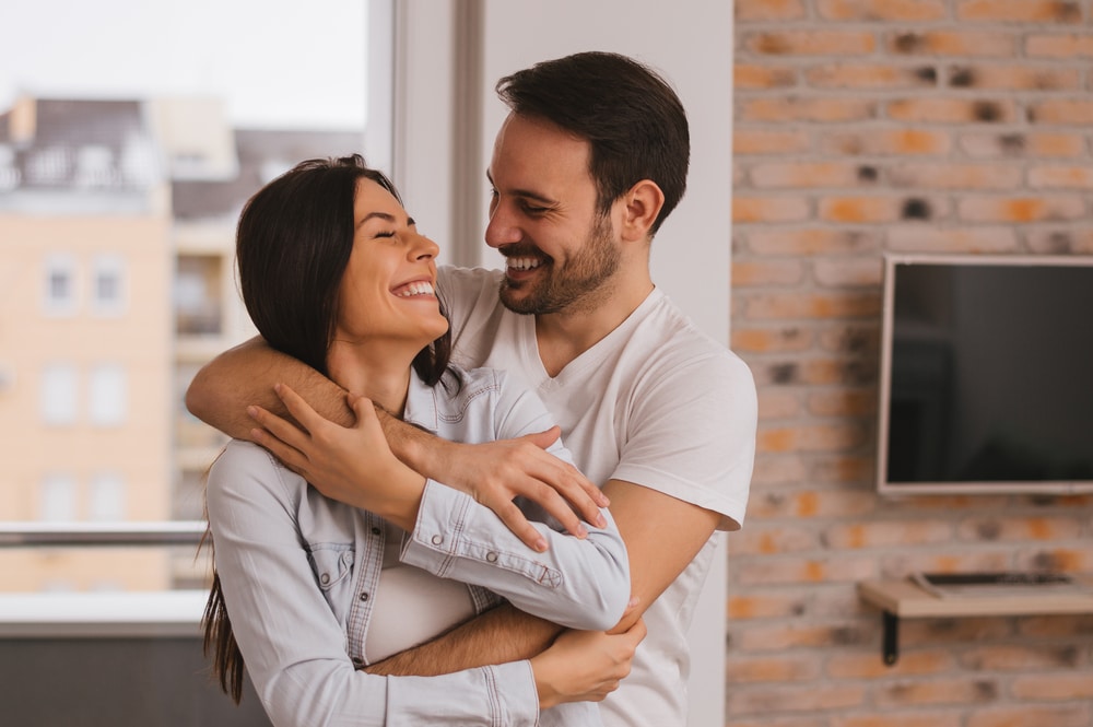 Beautiful,Couple,Hugging,And,Looking,At,Each,Other Men’s Sexual Health in Houston, TX
